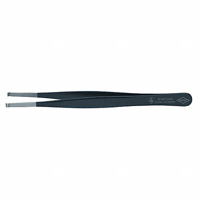 Tweezers ESD Straight 4-3/4 In SS