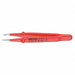 Tweezers Insulated Straight 5-1/4 In