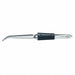 Cross Over Tweezers Bent Serrated 6-1/4