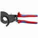 Ratchet Cable Cutter Center Cut 10 In