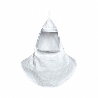 Double Bib Hood White PK20