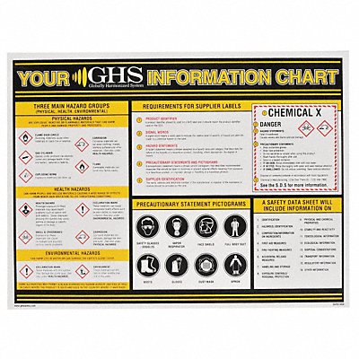 Wall Chart Chemical/HAZMAT Training