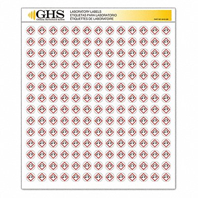 Label Corrosion Gloss Paper PK1820