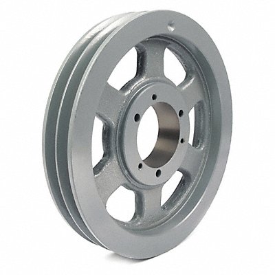 V-Belt Pulley Detachable 2Groove 11.8 OD