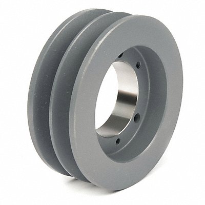 V-Belt Pulley Detachable 2Groove 5.35 OD