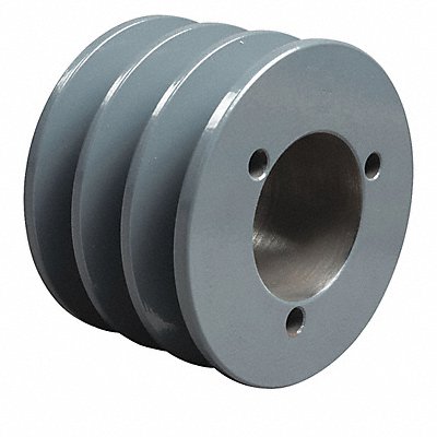 V-Belt Pulley Detachable 3Groove 2.65 OD