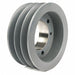 V-Belt Pulley Detachable 3Groove 7.5 OD