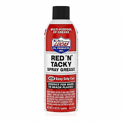 Lithium Grease 11 oz Red Aerosol Spray