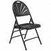 Folding Chair Plastic Black PK4