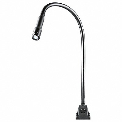 Task Light Gooseneck 3 W Black