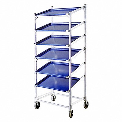 Slant Display Rack 70 in H 28 1/2 in W