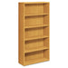 BOOKCASE,5SHF,36",HARVEST