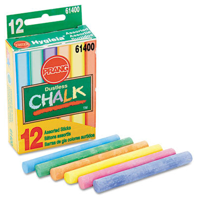 CHALK,PRANG,12CT,AST