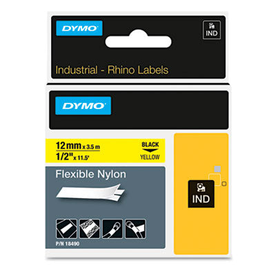 TAPE,RHINO,FLEX,1/2",YL