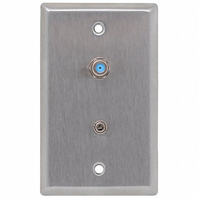 Phone Jack 1/8 Wall Receptacle CATV