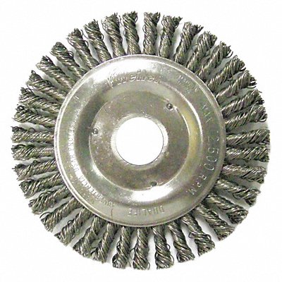 Wheel Brush 4-7/8 7/8 Arbor Hole