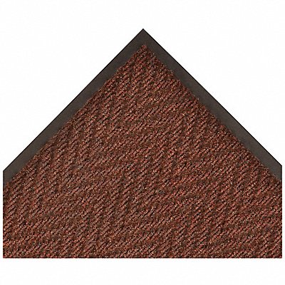 E7325 Carpeted Entrance Mat Brown 4ft. x 6ft.