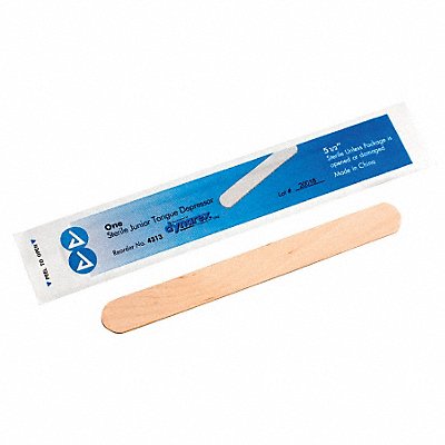 Tongue Depressor Sterile 5-1/2In PK100