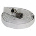 Fire Hose 50 ft White Polyester