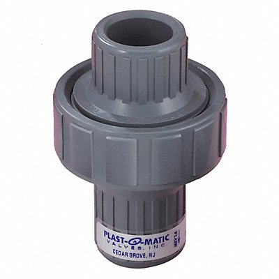 Disc Check Valve PVC 3/4 FNPT x FNPT