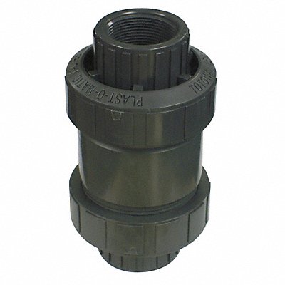 Check Valve PVC 1-1/2 FNPT x Socket