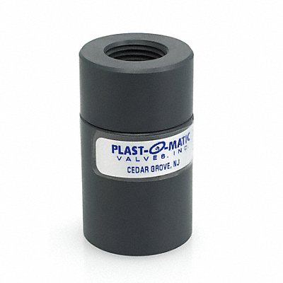 Disc Check Valve PVC 1/4 FNPT x Socket