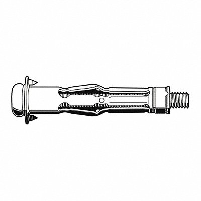 Hollow Wall Anchor 3/16 Dia PK50