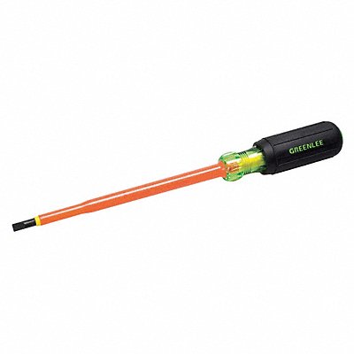 Insltd Slotted Screwdriver 3/16 in