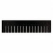 Divider Black PPC 17 1/2 in PK6