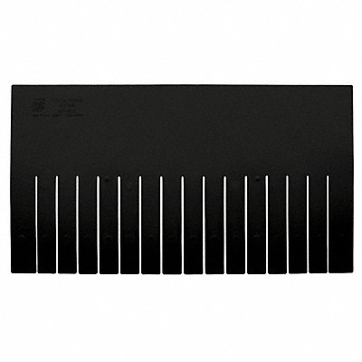 Divider Black PPC 12 in PK6