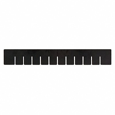 Divider Black PPC 17 1/2 in PK6