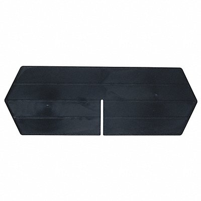 Divider 8 3/8 in Black 10 PK10