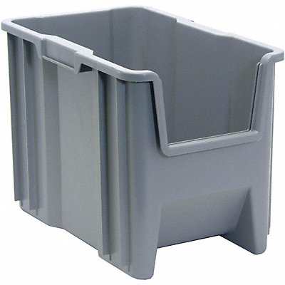 G2978 Bin Gray Polypropylene 12 1/2 in