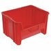 G2987 Bin Red Polyethylene 12 7/16 in