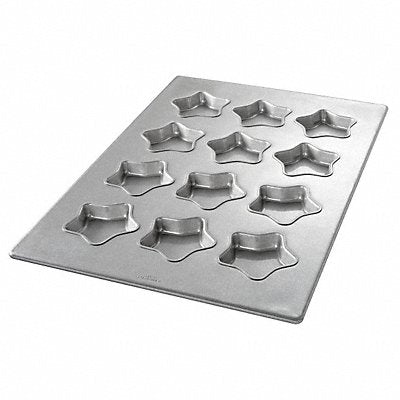 Mini Star Muffin Pan 17 7/8 in W