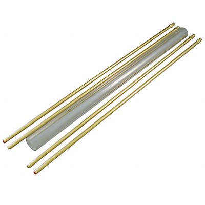 Glass Rod Kit Plain 5/8In Dia 42In L