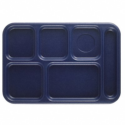 Compartment Tray 14 1/2 in L Navy Blue