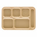 Compartment Tray 14 1/2 in L Beige