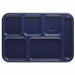 Compartment Tray 14 1/2 in L Blue