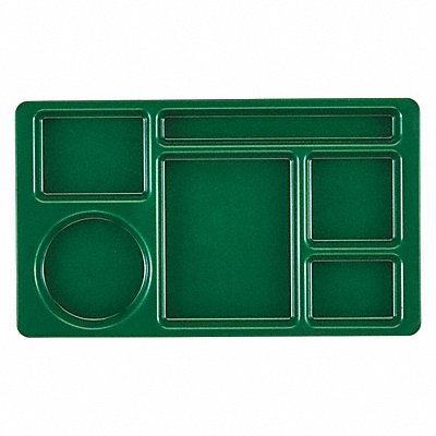 Compartment Tray 15 in L Green