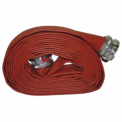 G2312 Fire Hose 50 ft Red Rubber