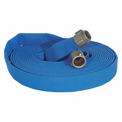 G8767 Fire Hose 50 ft Blue Polyester