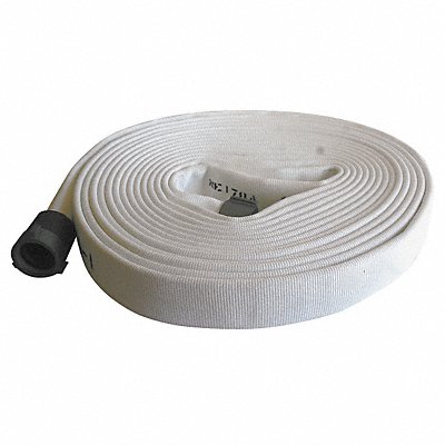 G2302 Fire Hose 50 ft White Polyester