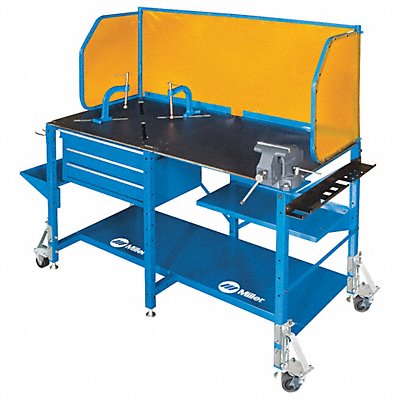 Welding Table 35 in H 27 in D 57 in W