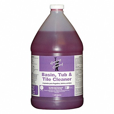 Bathroom Cleaner 1 gal Jug Purple PK4