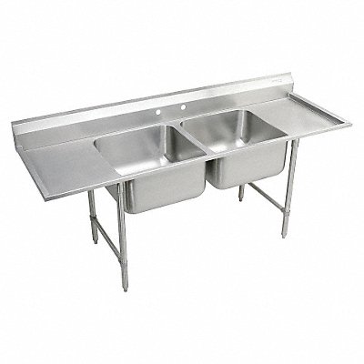 Elkay Scull Sink Squr 24inx24inx12-3/4in