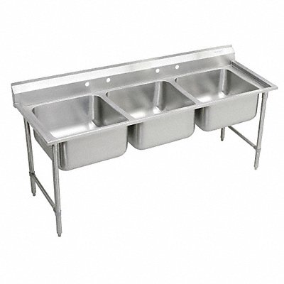 Elkay Scull Sink Squr 24inx24inx12-3/4in