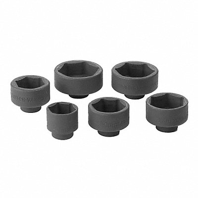 Oil Filter Socket Set 6 Sockets