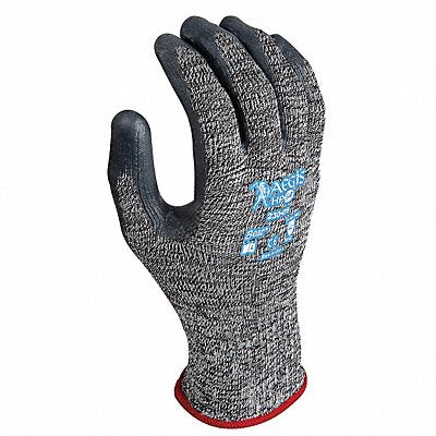 Coated Gloves Black White 8 PR