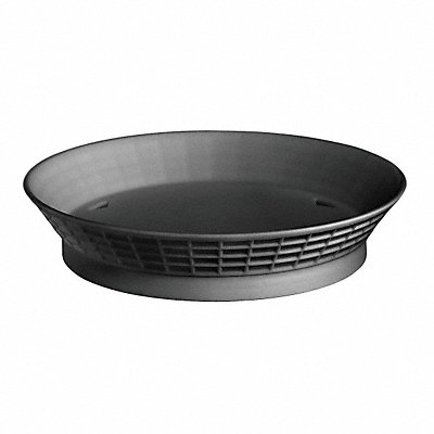 Diner Platter 9 in W Black PK12